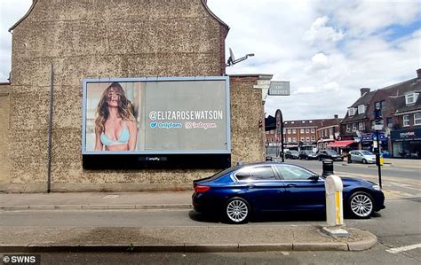 Model’s Only Fans billboards cleared after complaints children。